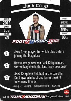 2021 Team Coach AFL #11 Jack Crisp Back